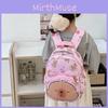 Printed Capybara Backpack Children Cartoon Schoolbag Outdoor Leisure Storage Bag