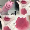 Cute Rabbit Matte Lip Gloss, Soft Mist Velvet Lip Tint, Long Lasting Non Drying Lip Makeup, 6 Shades Airy Creamy Lip Stain for Women Daily Cosmetics