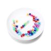 6/8/10mm Imitation ABS Pearl Beads Rainbow Color Round Loose Spacer Bead Scrapbook Decoration DIY Jewelry Making Accessories