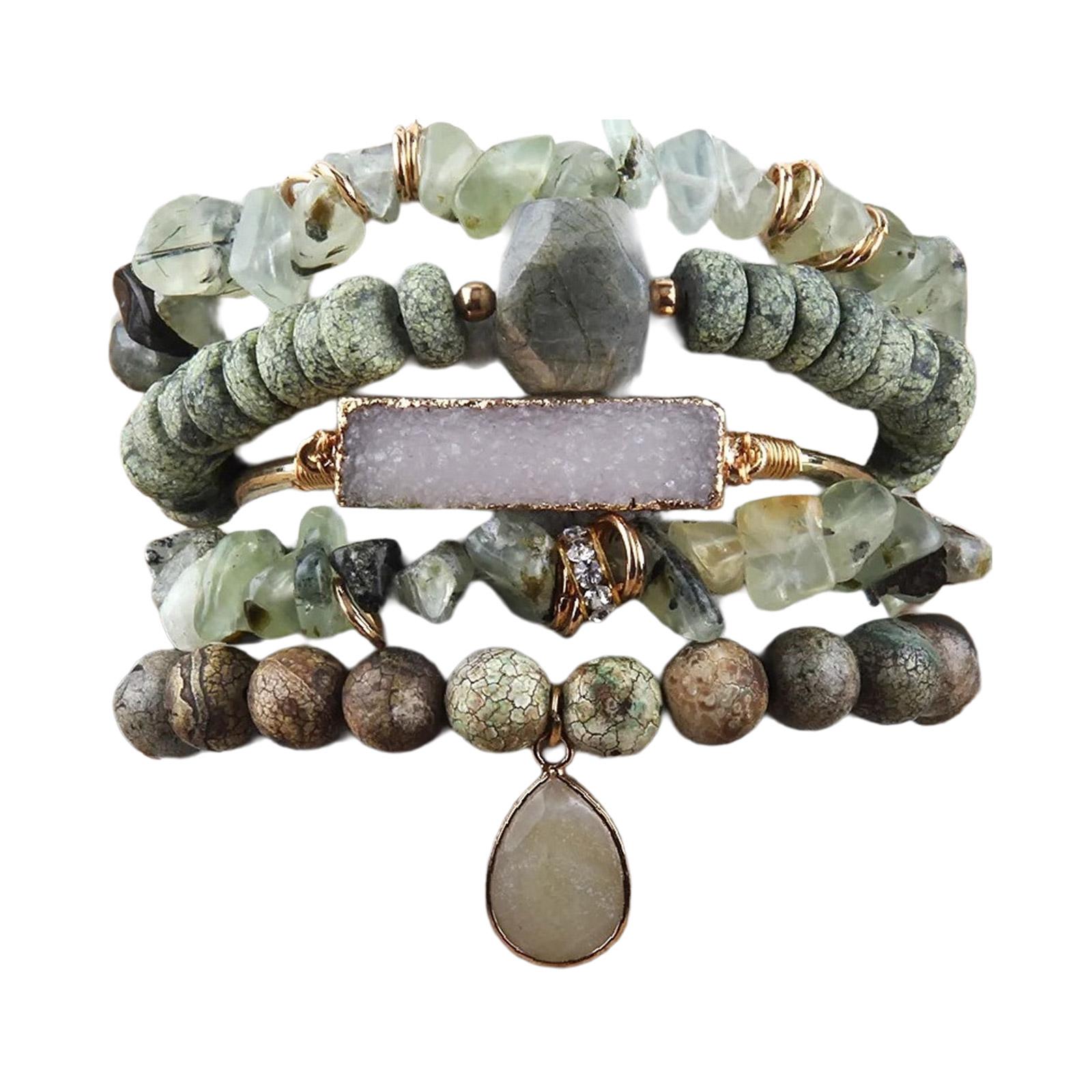 

Браслет из натурального камня, регулируемый браслет, браслет из бусин, усиливающий мир и самодисциплину, для изысканного наряда 3