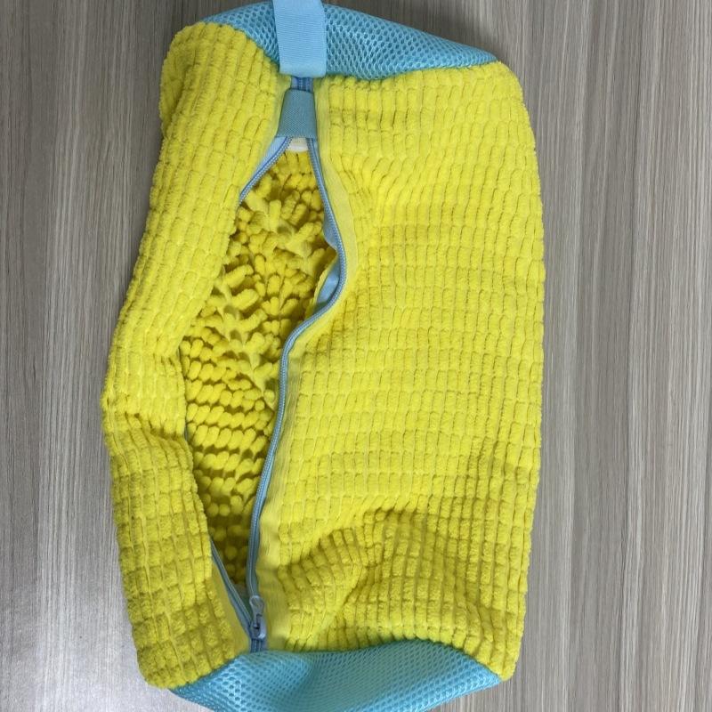 

Shoe Washing Bag Anti Wear Machine Washable Shoe Laundry Bag Mesh Shoe Protection Bag жовтий