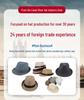 Unisex British Retro Fedora Short-Brim Round Crown Hat with Sun Protection
