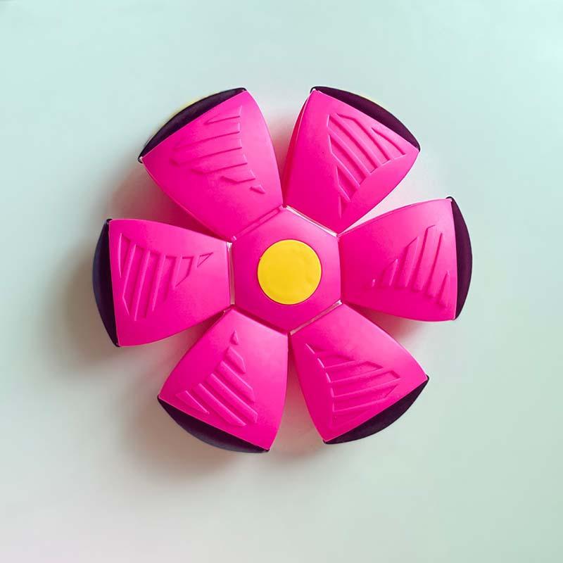 

Мяч для фрисби для собак - портативный игрушечный мяч для щенков на день рождения, интерактивные детские игрушки Мако для снятия стресса 1pcs-Three lights розы красного