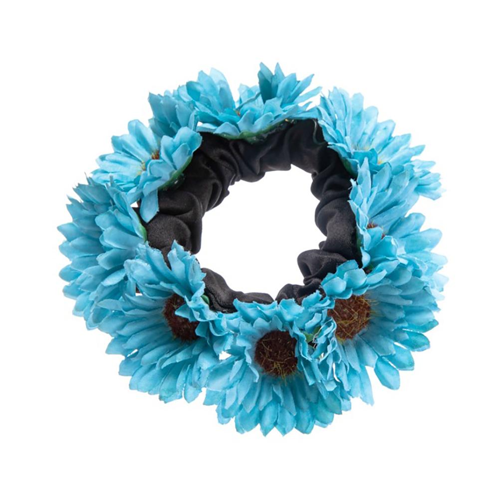 

Подсолнух Хвост Повязка на голову С Высококлассным Ощущением Карнавальная Повязка на голову Подходит Для Вечеринки Аксессуары для волос Веер с Кишечником синий