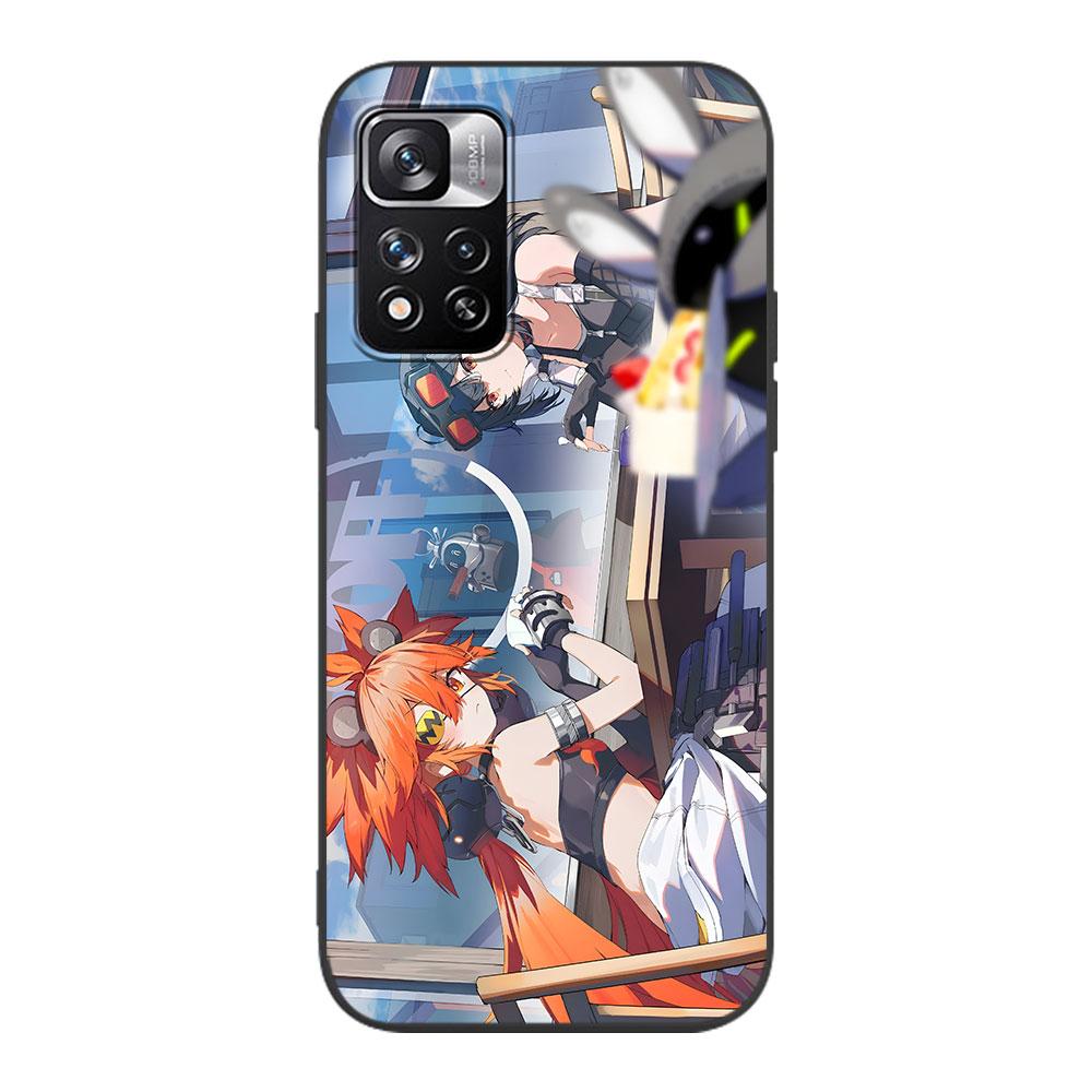 Koleda Belobog Zenless Zone Zero Case for Xiaomi Redmi 10 10C 9C 9A 9i 9 Prime 9T 12 12C 10A K40 Pro Black Soft TPU Phone Cover