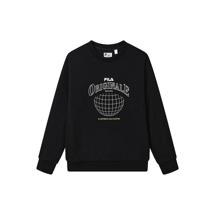 

New FILA Sweatshirts Men s Jet Black F11M239202FBK XL