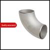 Guxin 90-Degree 304 Stainless Steel Stamped Elbow