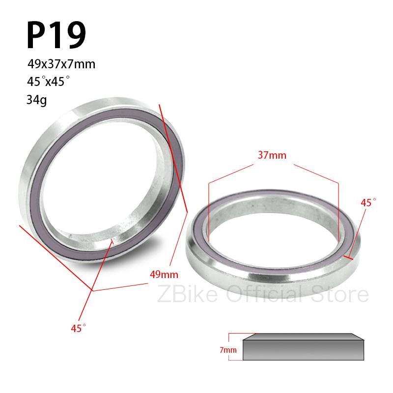 Bike Bearings For Headset 41/41.8/46.9/47/49/52mm MTB Road Bicycle Headset Bearing Repair Steel Cycling Part Bike Accessories