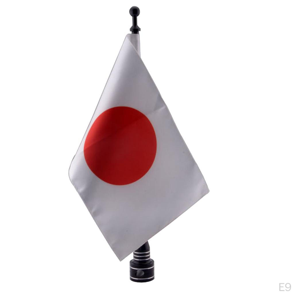 Adjustable France Flagpole Mount Luggage Rack/ Durability Universal Compatible for