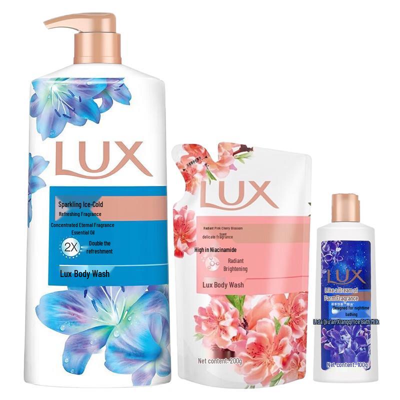 

LUX Sparkling Ice Cool Shower Gel Set