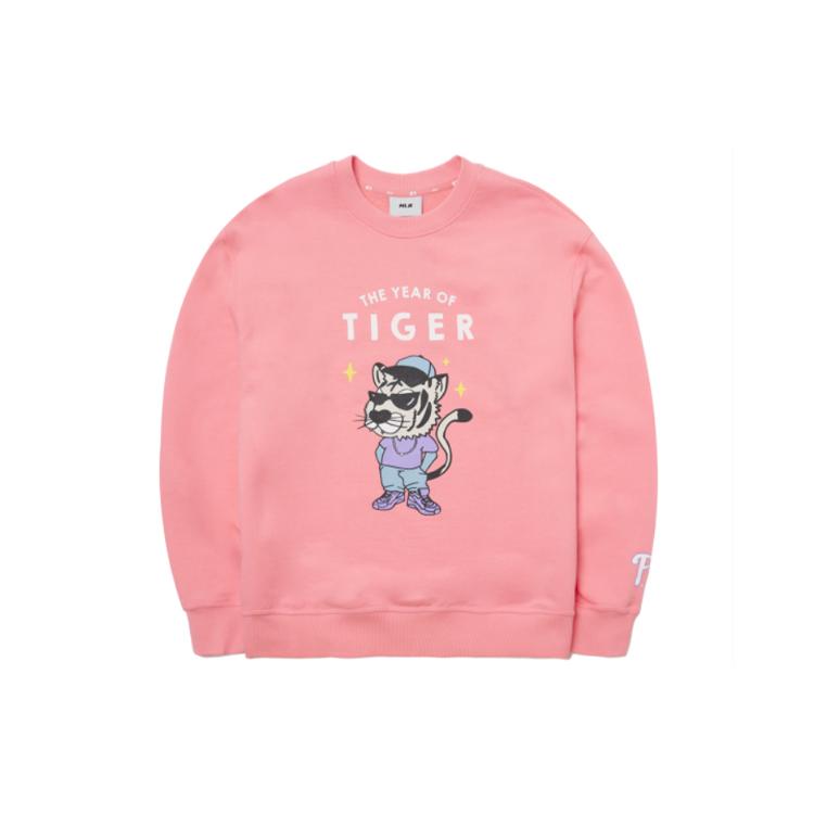 MLB Philadelphia Phillies Sweatshirt Unisex Coral Pink 3AMTD0121-10COL L