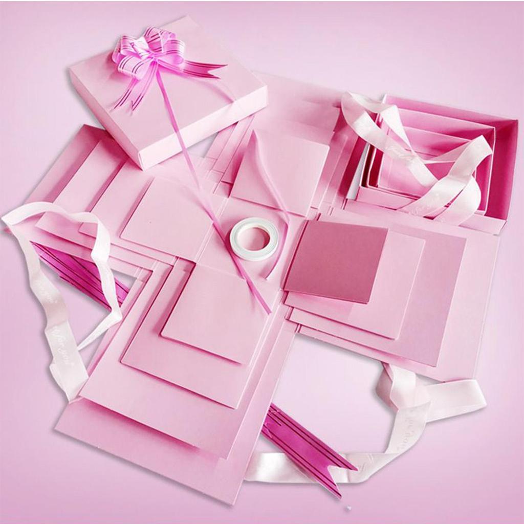 Surprise Explosions Box Handmade Assembled Snack Gift Box For DIY Christmas Valentine's Day Birthday Wedding Anniversary Gifts