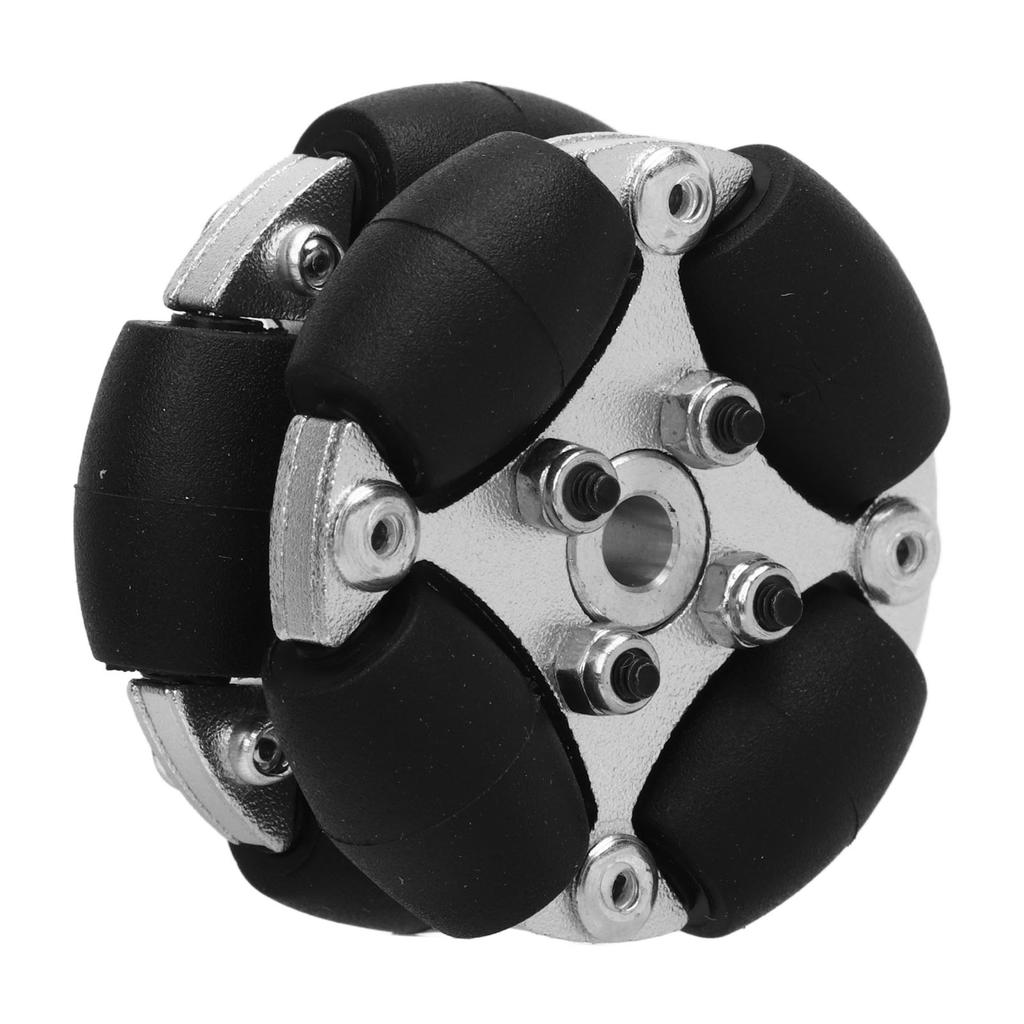 38mm 1.5 Inch Double Aluminum Omni Wheel Robot Omni Directional Wheel with Metal Hubs 14166