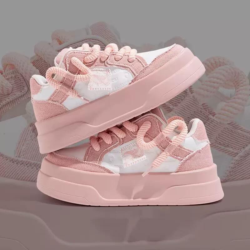 Schuhe mit dicker Sohle Frühling und Sommer neue Studenten Ins Trend Freizeit schuhe Sport