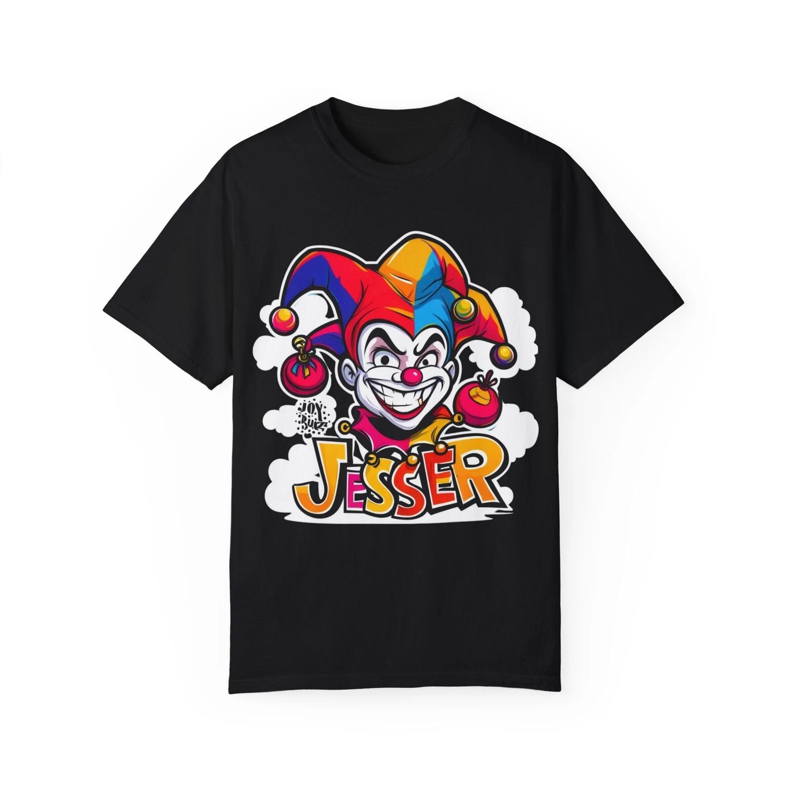Funny Joker Graphic T-shirt, Unisex T-shirt, Gift for Clown Lovers, Casual Wear, 3XL