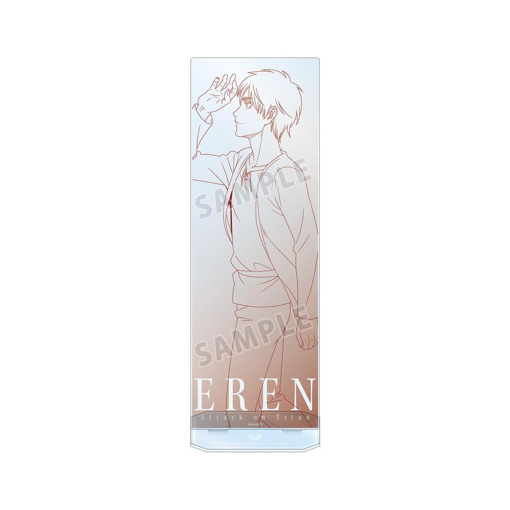 Attack On Titan Original Illustration of Eren Ayumi Line Art Ver. Extra Large Acrylic Stand