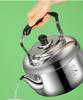 Large Capacity Stainless Steel Whistling Kettle - Thickened for Household or Commercial Use On Gas Stoves