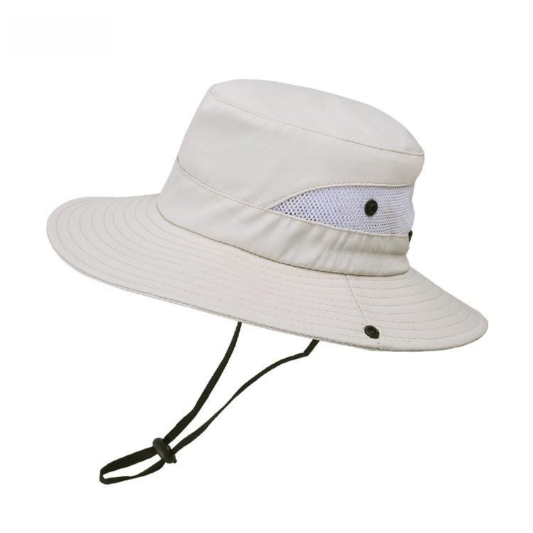 Summer Outing Hat For Women With Large Brim Sun Protection And Breathable Polyester Fabric