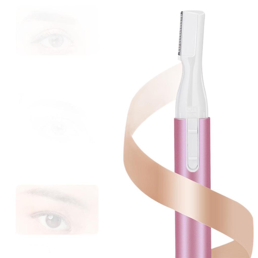 Beginner-Safe Portable Eyebrow Razor Set for Precise Trimming