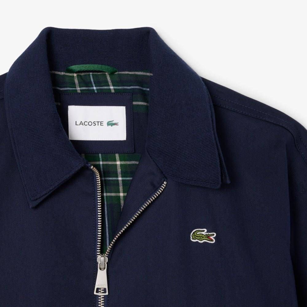 [lacoste] Women's Relaxed Fit Gabardine Coach Jacket BF8412-55N166