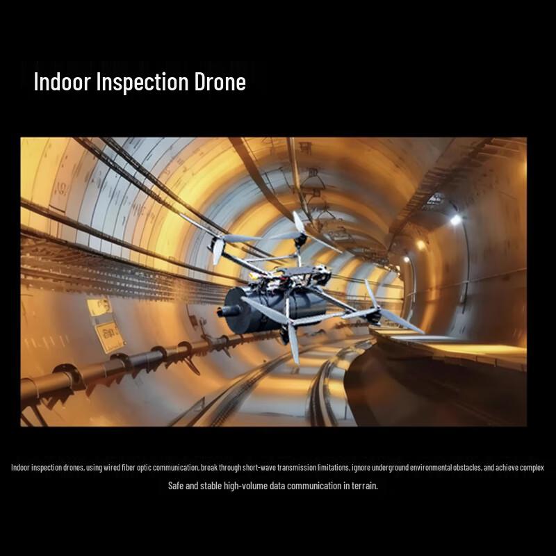 Dianke Yifei 10-inch FPV Drone with Fiber Optic Module