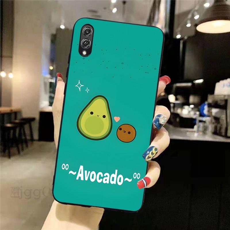 Avocado Ästhetik Handyhülle Für Honor 70 50 20 7S X9 X8 X7 Magic 4 3 Pro Weiche Schwarze Handyhülle