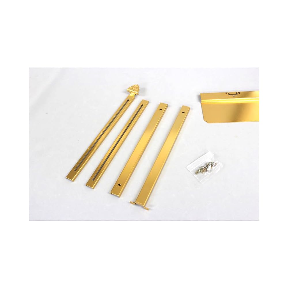 [Hanging Scroll Stand] Aluminum Anodized Hanging Scroll Stand [Assembly Required] [Large, Height 55.5cm]