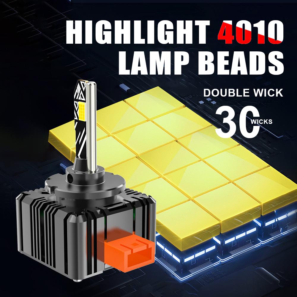 85W Plug & Play OEM Auto 12V D1S D2S LED-Scheinwerfer D8S weiß D4S D3S LED-Licht