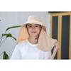 Women Summer Simple Large Brim Anti-UV Beach Cap