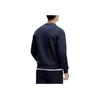 Fila Solid Color Fitness Pullover Sweatshirt Men Tops Royal-Blue A11M411206F-NV