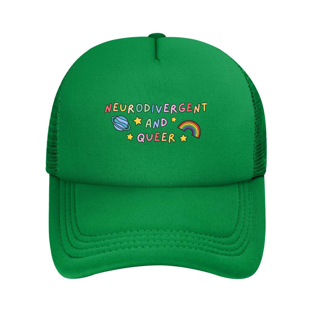 LGBT Rainbow Gay Pride Trucker Cap Unisex HipHop Mesh Baseball Caps Polyester Adjustable Golf Hats
