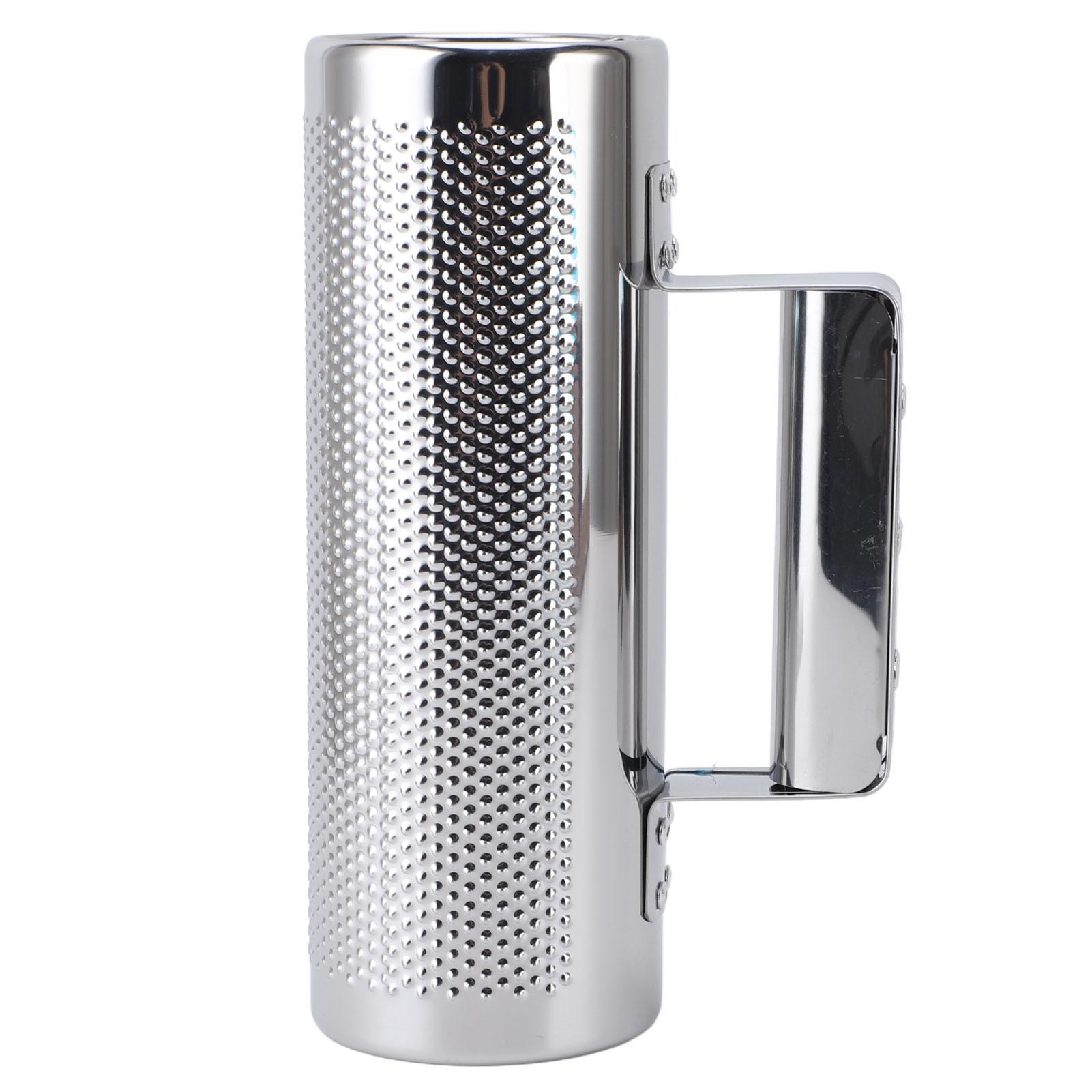 

Металлический шейкер-гуиро со скребком, ручной перкуссионный музыкальный инструмент из нержавеющей стали для 3x8 Inch