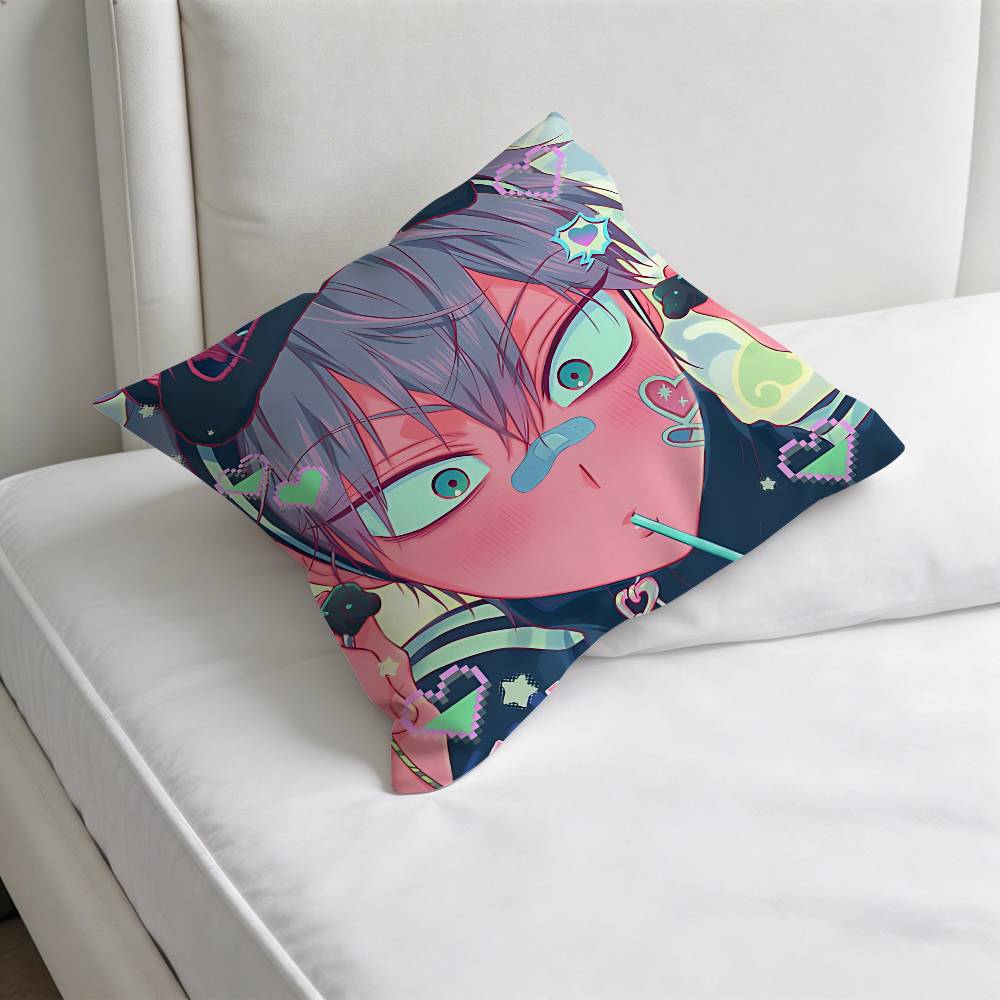 Hot Cosplay AAlien SStage Square Pillow Case Soft Decorative Throw Pillow Cover for Home Sofa Bed