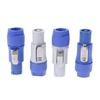 10Pcs NAC3FCA Speakon Plug 3 PIN Male Powercon Connector 20A 250V AC Power Plug
