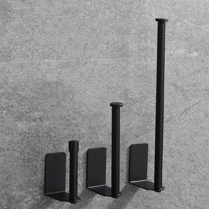 Küchenrollenhalter Ständer Toilettenpapierhalter Badezimmer Handtuchständer Ohne Bohren Rollenpapier Spender Küchenhandtuchhalter