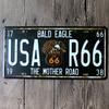 Route 66 Tin Sign for Home, Bedroom, or Bar Decor