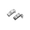 S925 Sterling Silver $100 Bill Bracelet Pendant DIY Bracelet Pendant Handmade Braided Rope Material Accessories