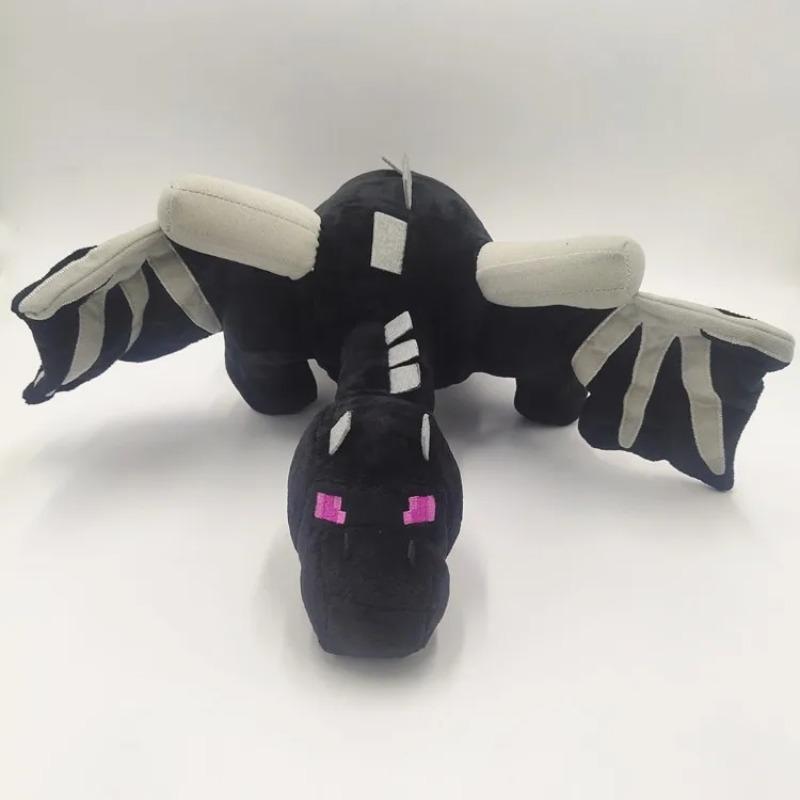 25-30cm Game MC Ender Dragon Enderdragon Plush Toys Doll Black Ender Dragon Plush Soft Stuffed Animals Toys Gifts for Children Kids