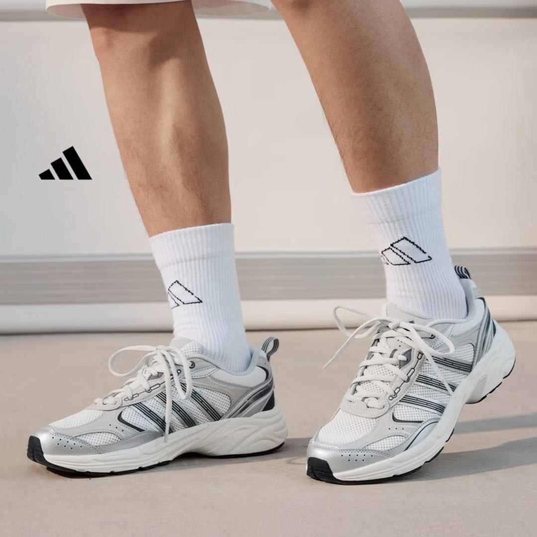 Adidas  Неоновая обувь  - NEON FLUX Ультралегкая амортизирующая обувь Adidas для легких тренировок KI6367 35.5