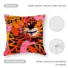 Abstract Style Animal Doodle Cushion Cover Anti-dustmite Pillowcase Invisible Zipper Silky Short Plush Sofa Cushion Cover
