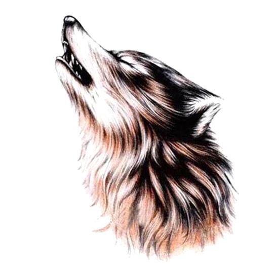 

Наклейка креативная съемная водная пленка бумажная временная татуировка с изображением животных для праздника