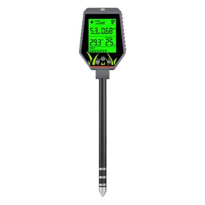 Soil Testing Instrument Evaluates Acid Base Balance Electrical Conductivity Fertility Temperature Light And Moisture Values For Planting