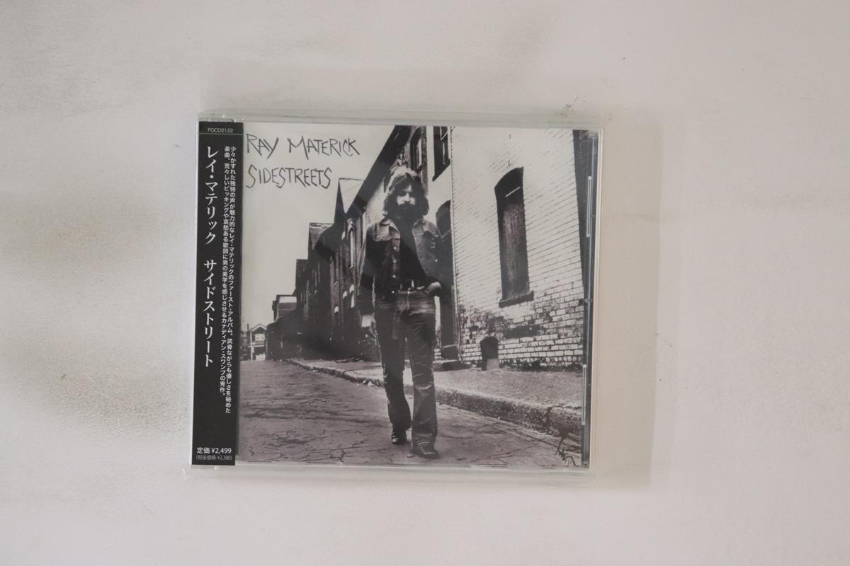 

CD RAY MATERICK - Sidestreets FOCD2122 FALLOUT Japan Obi Rock Used