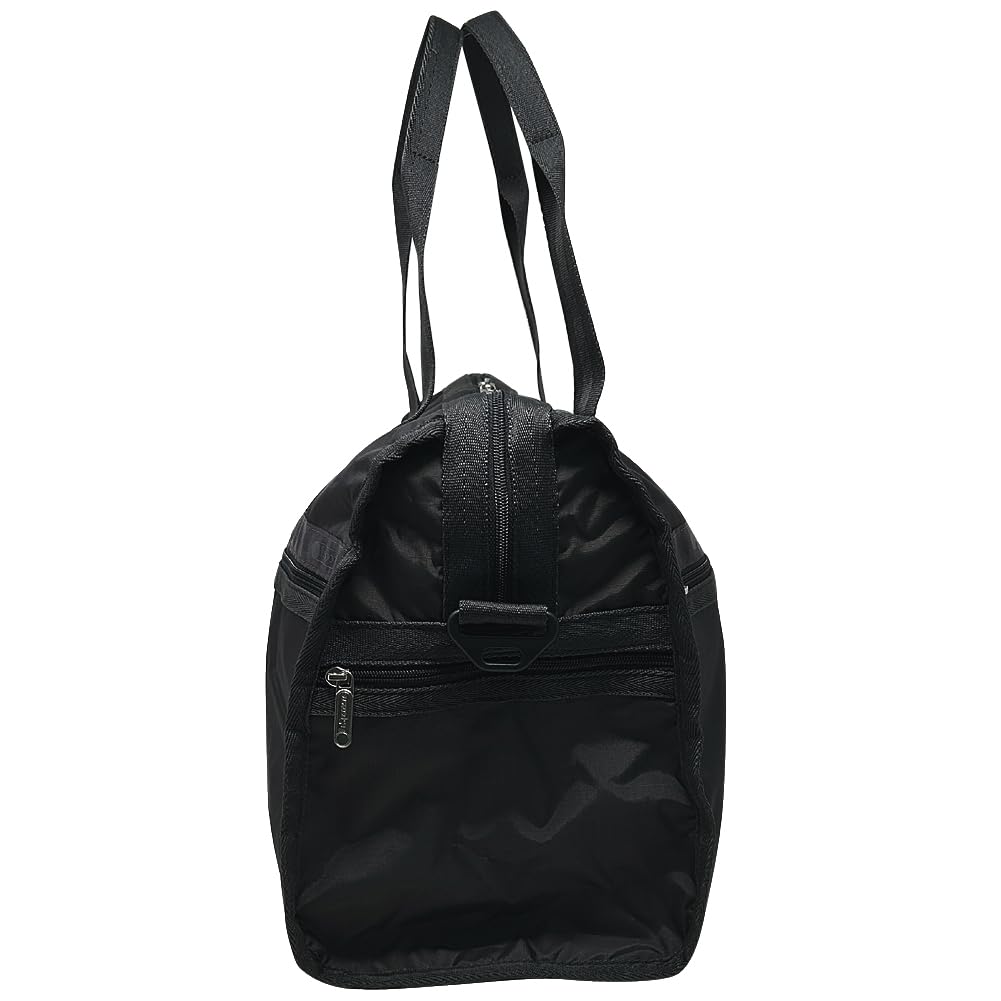 LeSportsac Deluxe Medium Weekender Boston Bag for night trips (Thunder) 1-2 (4318) [Used]