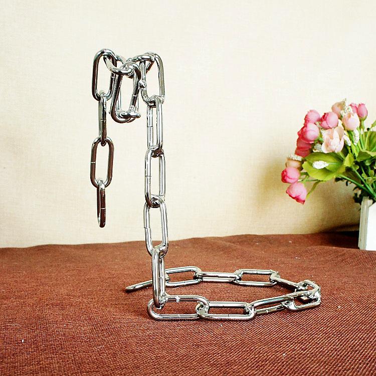 Magic Chain Wine Rack: Metal Suspension Holder for Kitchen Utensils & Wine Storage