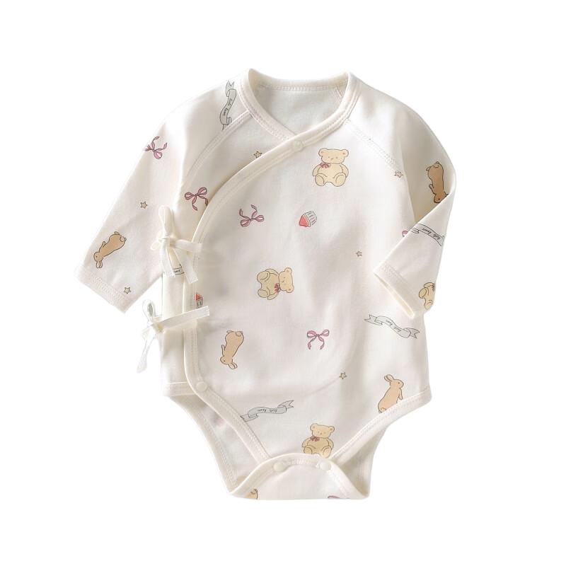 JOYNCLEON Хлопковый комбинезон с длинным рукавом для младенцев 59