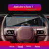 Compatible with 25 Avatr 11 Models: Tempered Navigation & Console Screen Anti-Scratch Film for Car Modification.