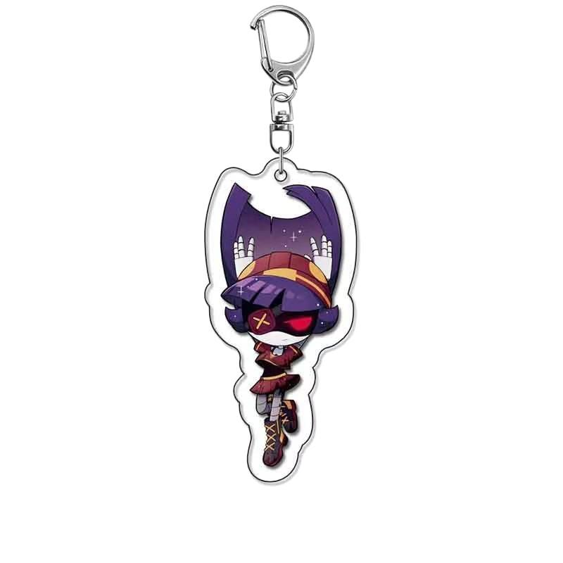 Anime Keychain: Inorganic Killer 2D Backpack Pendant Gift