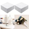 100pcs White Cotton Squares 12.7cm Size Microfiber Materials For Quilting And Craft