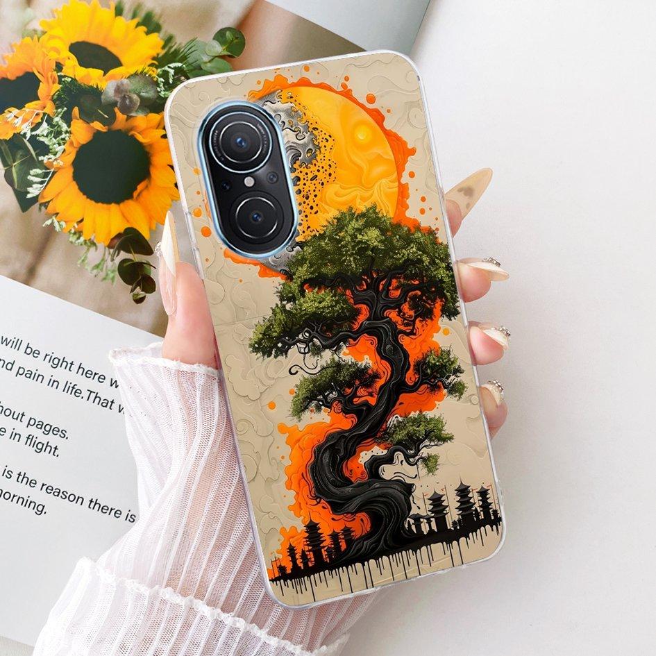 For Huawei Nova 9 SE Case JLN-LX1 JLN-LX3 Cover Cool Tiger Lion Cartoon Soft TPU Phone Shell For Huawei Nova 10 SE BNE-LX1 Funda